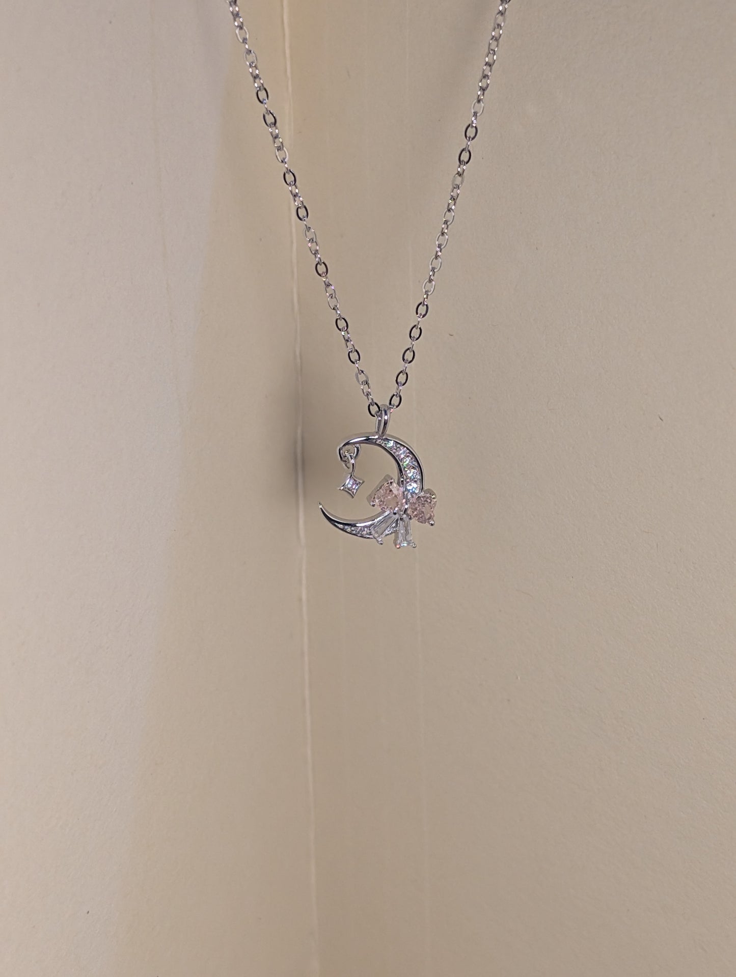 Ins style 🦋 S925 sterling silver necklace 🌙