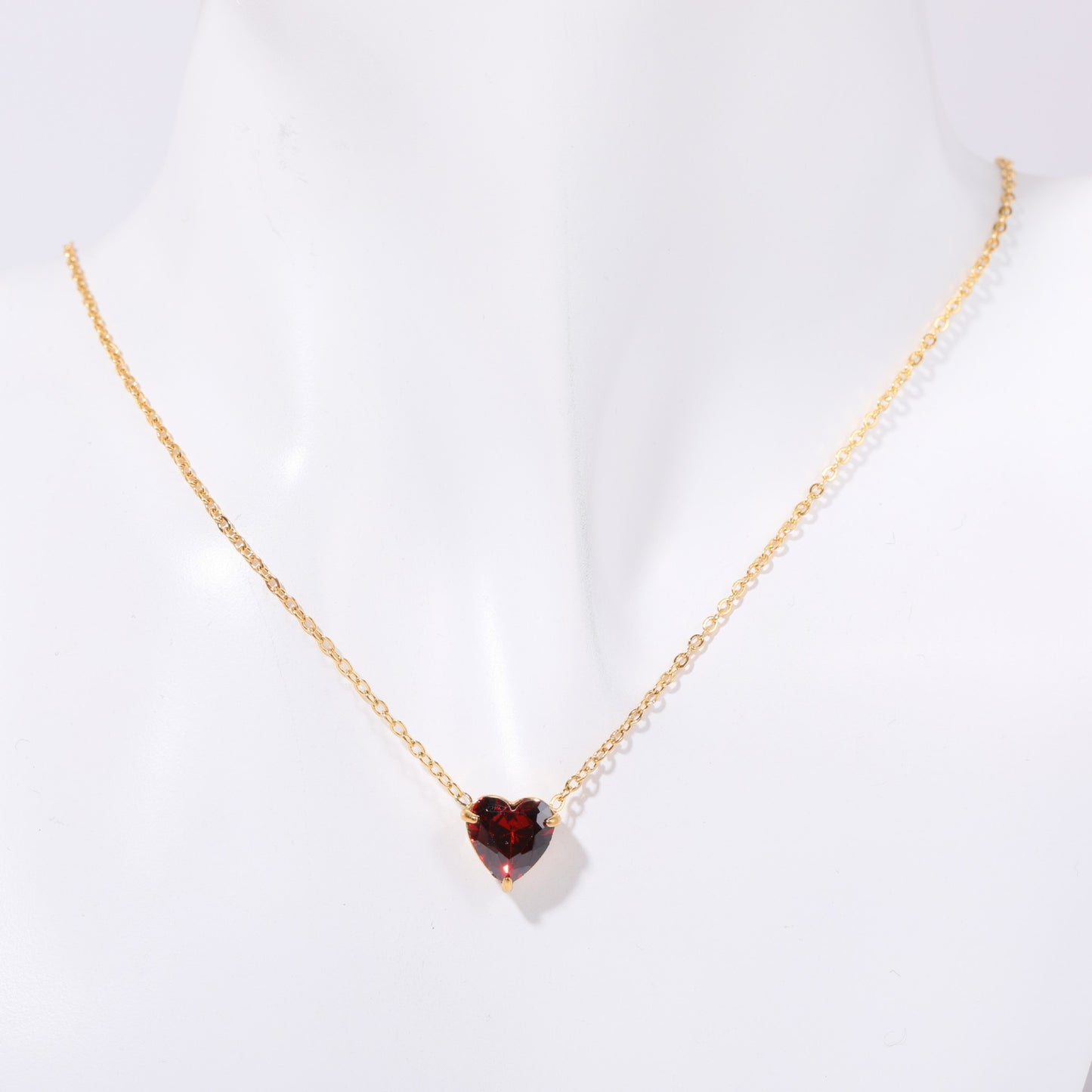 Heart Necklace in multiple colors options (the PERFECT 🎁)