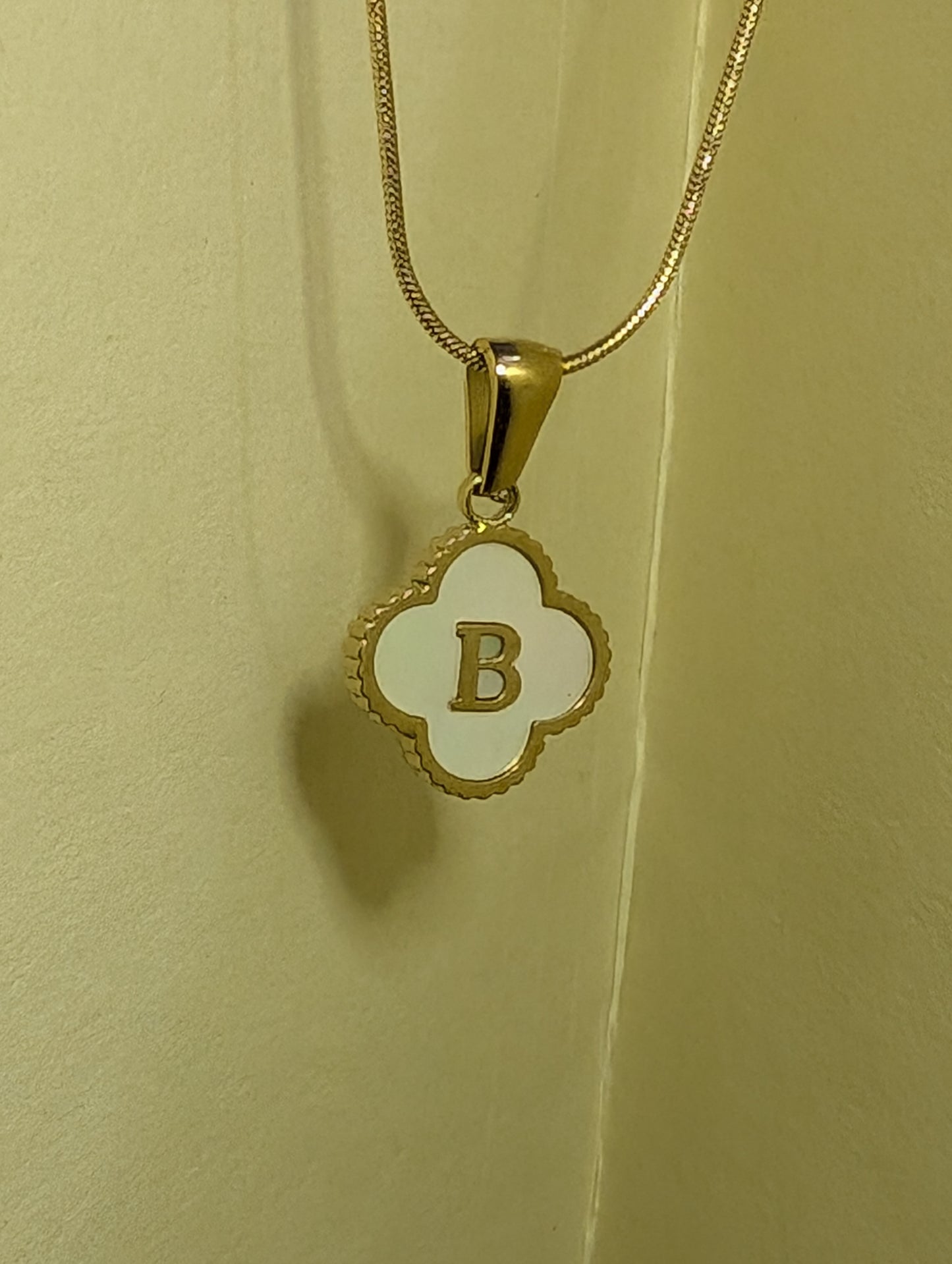 Double-Sided Stainless Steel Plated With 18k Gold Initial Necklace: A Classic and Natural Beauty | Two Necklace in 1 | Special and Unique |