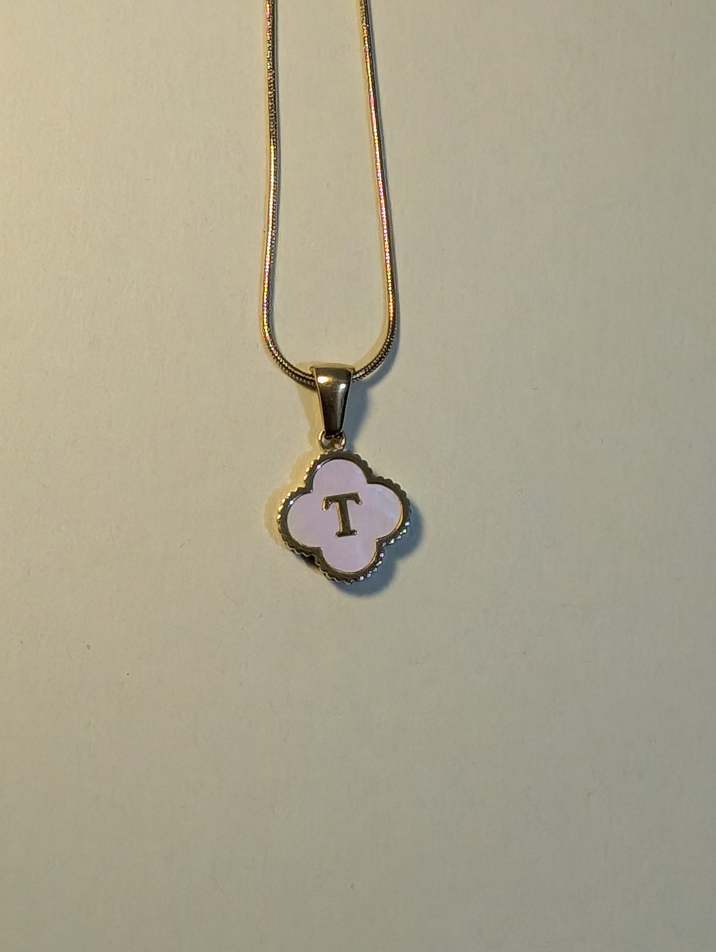 Double-Sided Stainless Steel Plated With 18k Gold Initial Necklace: A Classic and Natural Beauty | Two Necklace in 1 | Special and Unique |