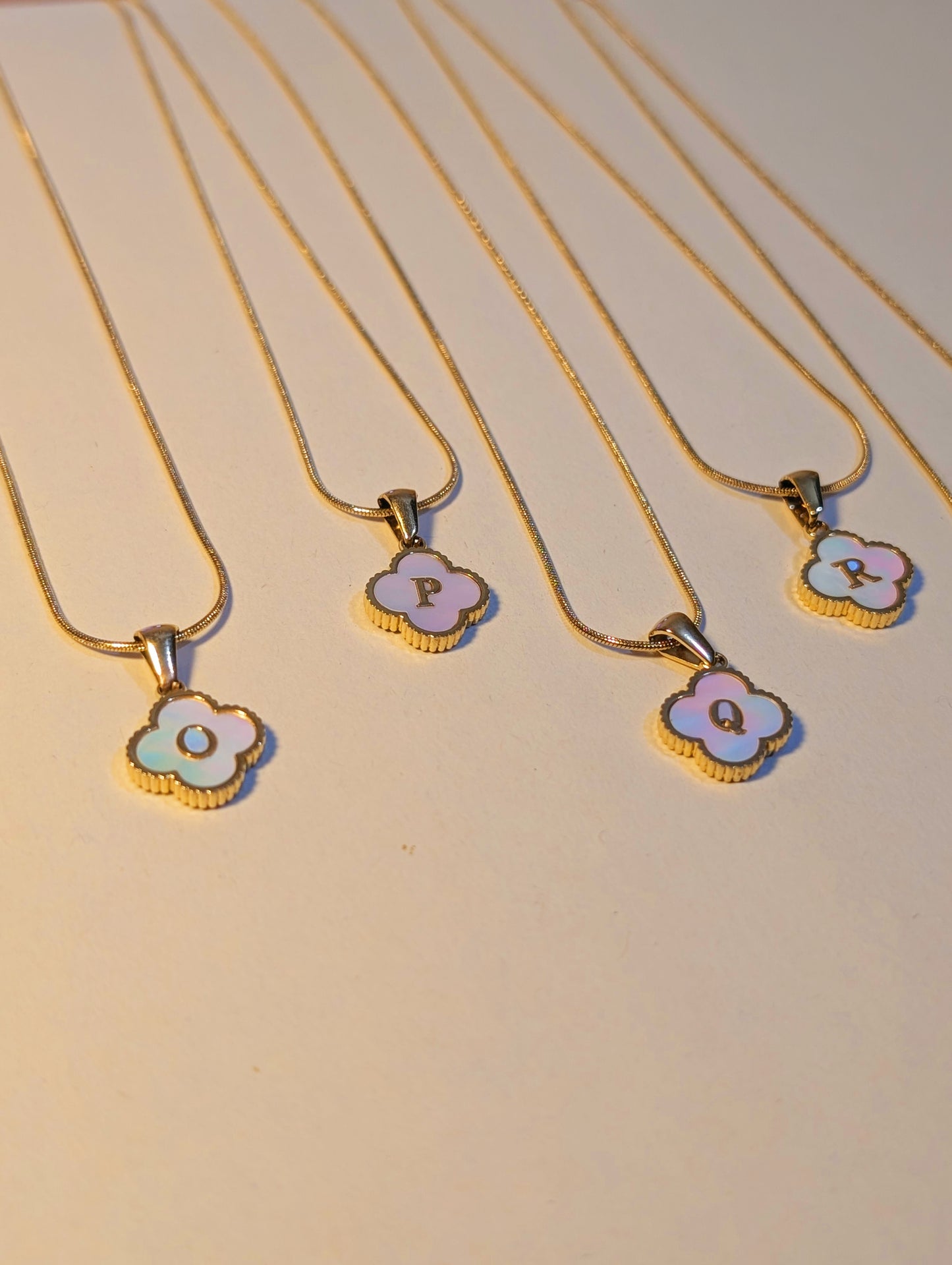 Double-Sided Stainless Steel Plated With 18k Gold Initial Necklace: A Classic and Natural Beauty | Two Necklace in 1 | Special and Unique |