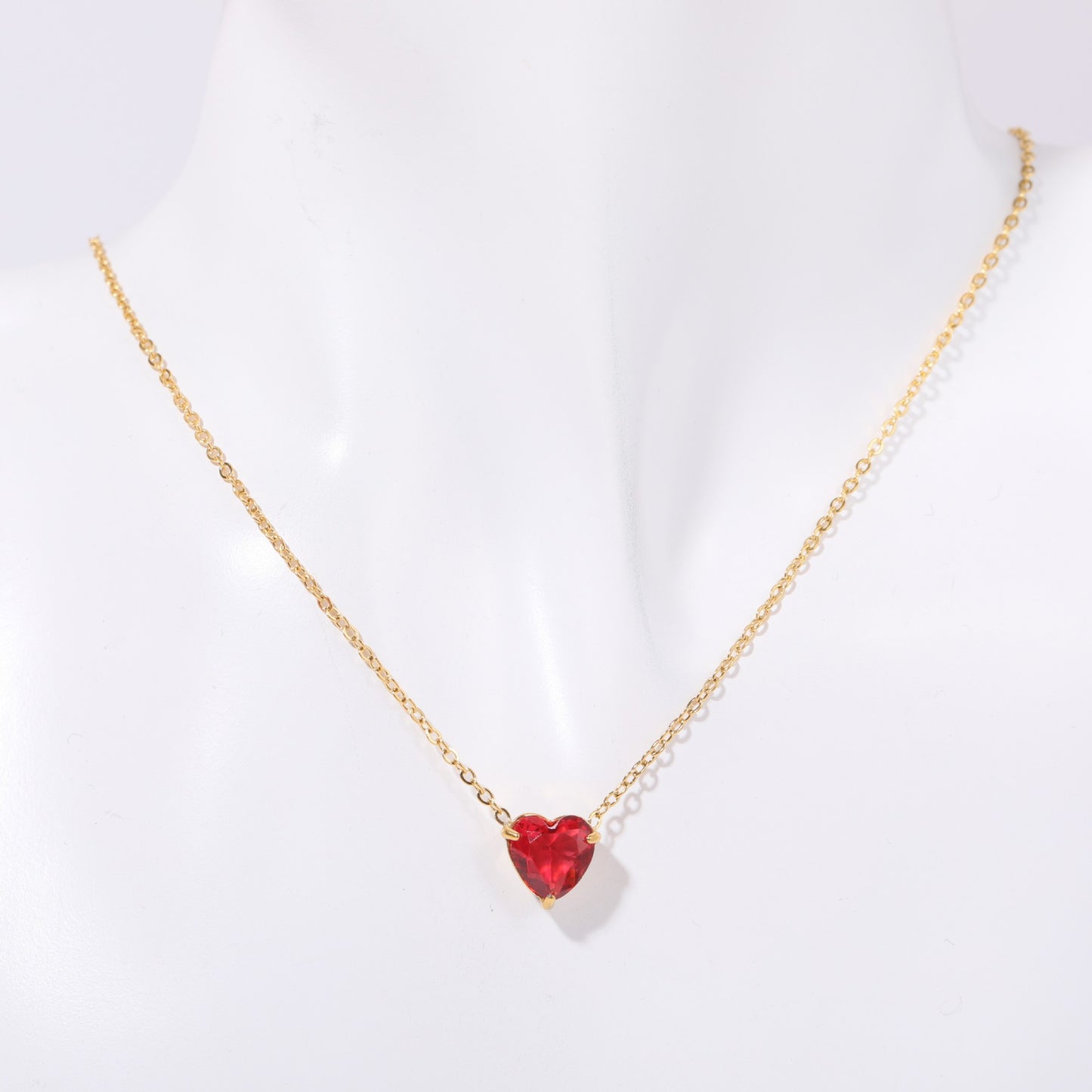 Heart Necklace in multiple colors options (the PERFECT 🎁)