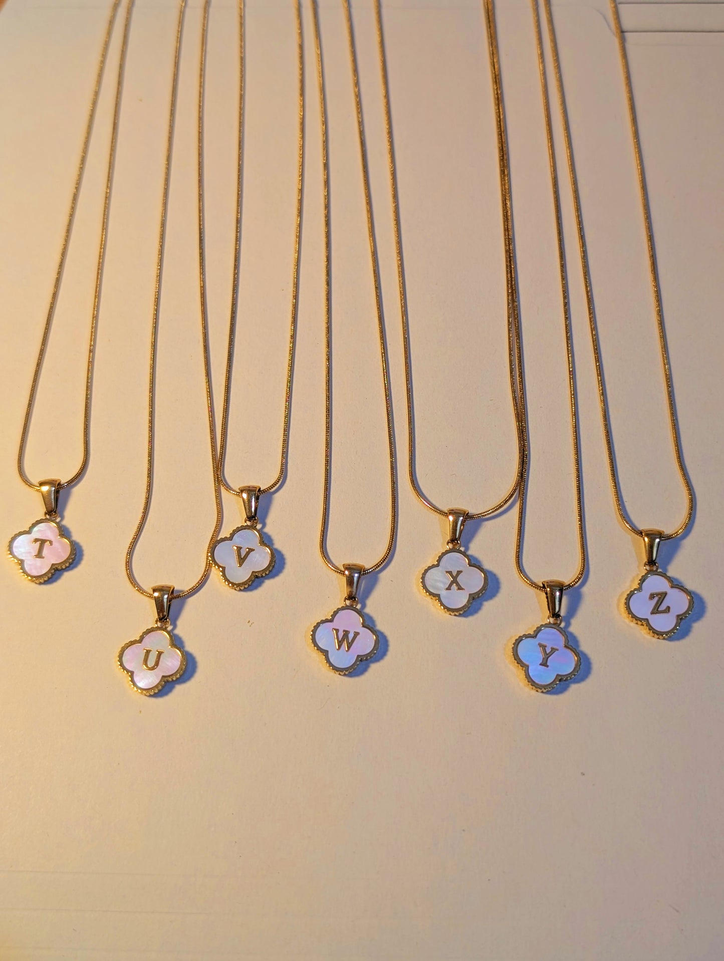 Double-Sided Stainless Steel Plated With 18k Gold Initial Necklace: A Classic and Natural Beauty | Two Necklace in 1 | Special and Unique |