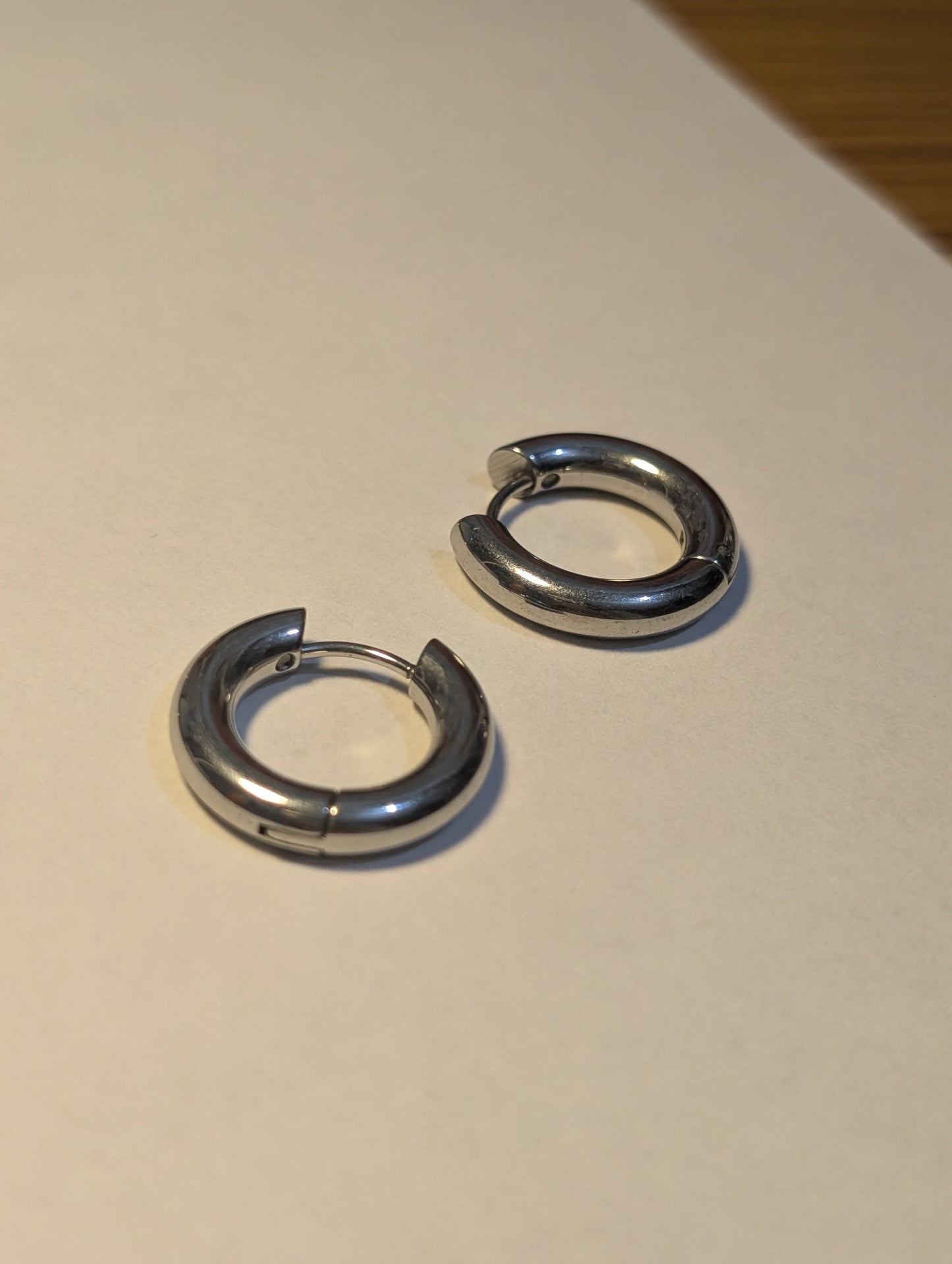 Stainless steel Plain Lil Hoop 💛