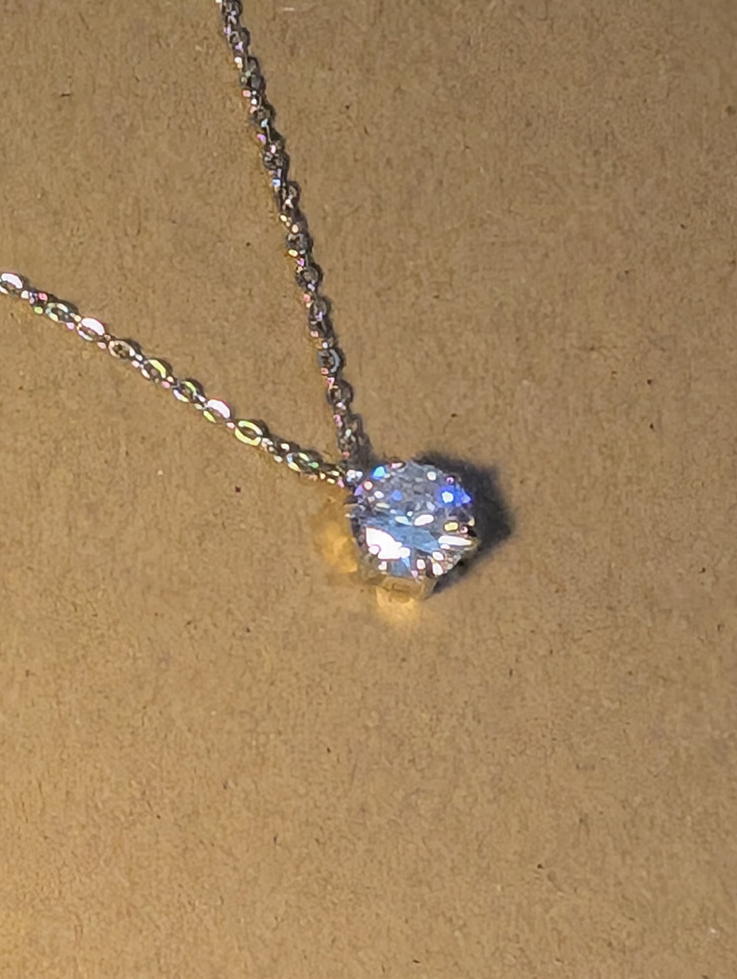 YOUR CLASSIC "DIAMOND" STAINLESS STEEL NECKLACE 😍