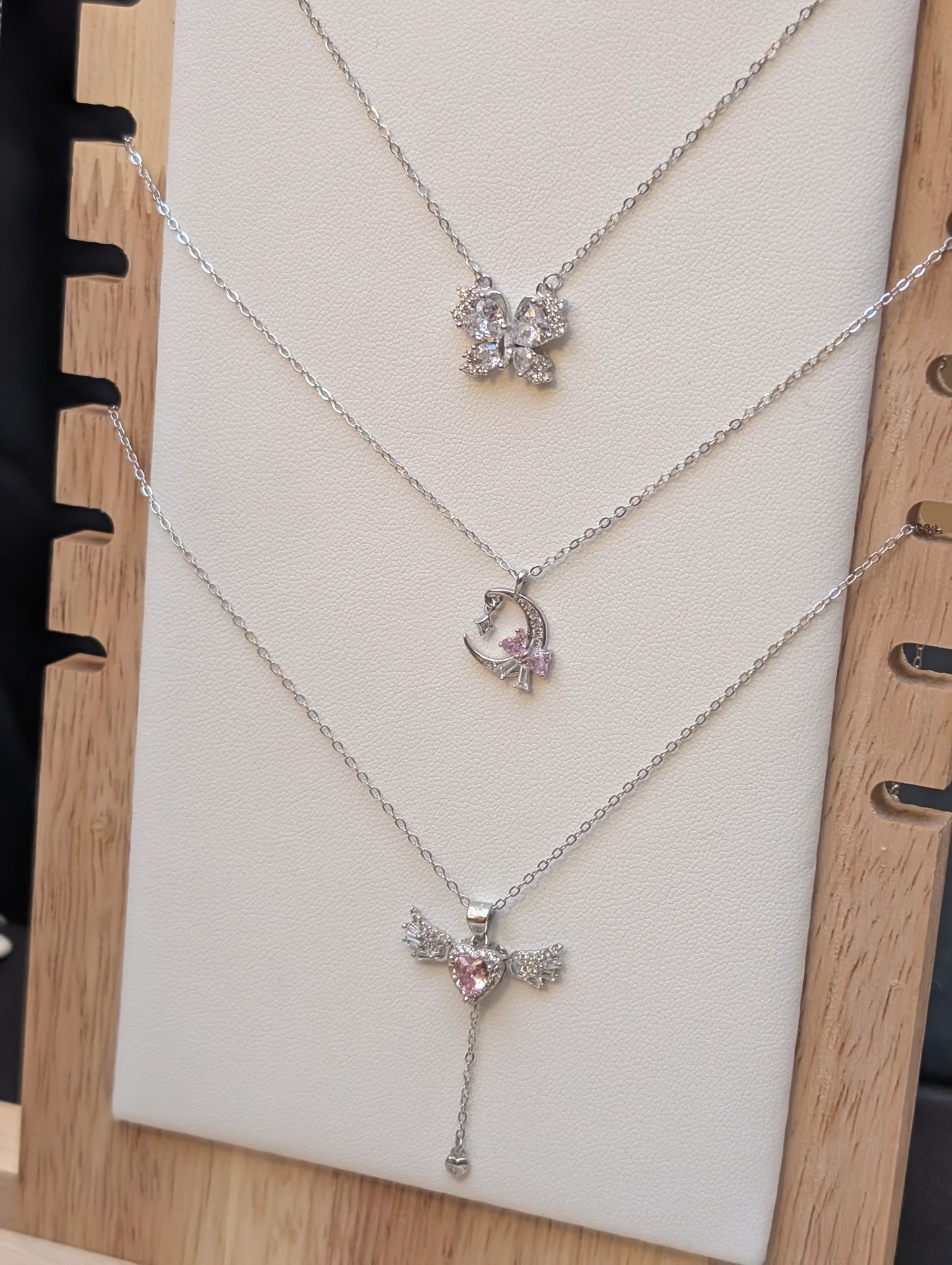 Ins style 🦋 S925 sterling silver necklace 🌙