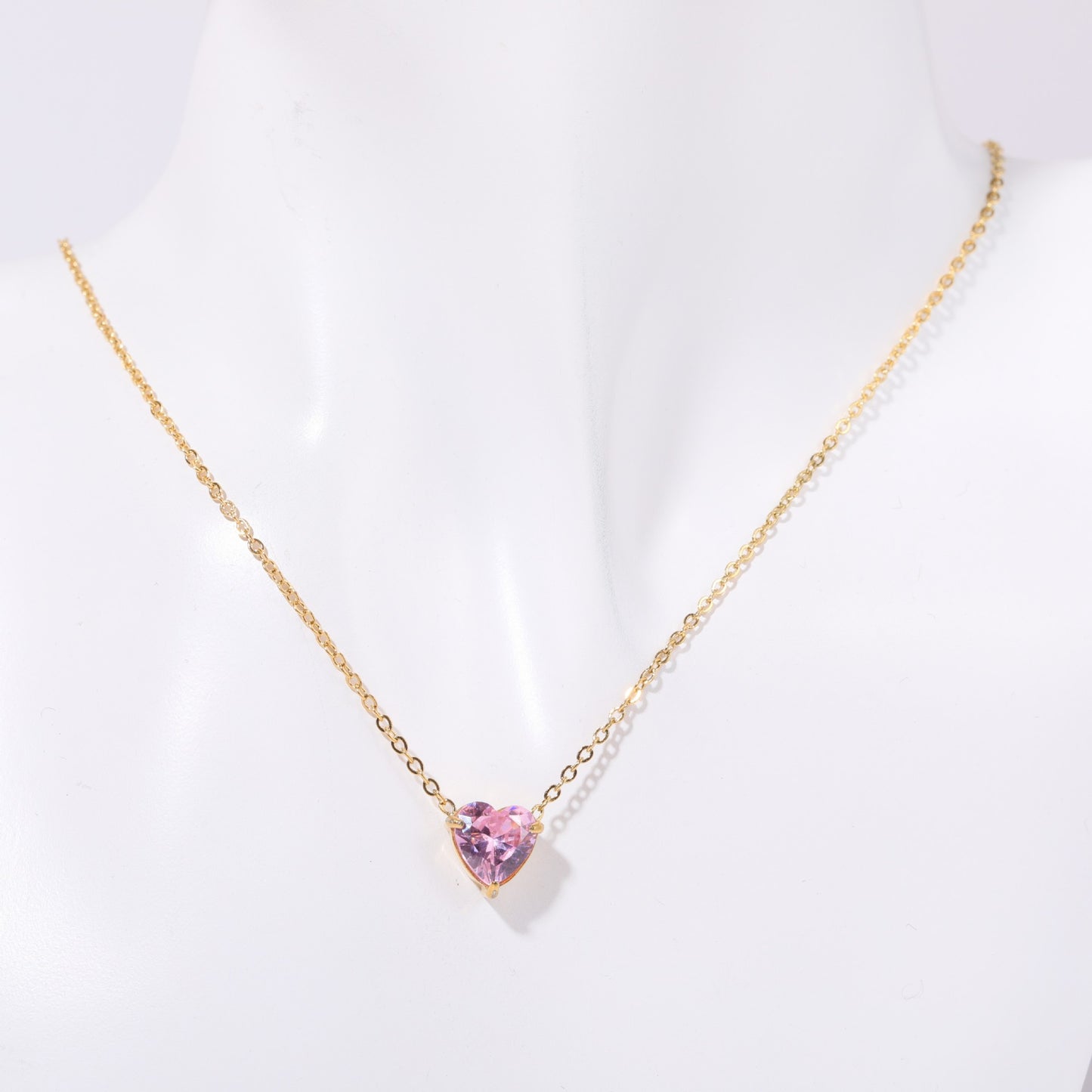 Heart Necklace in multiple colors options (the PERFECT 🎁)