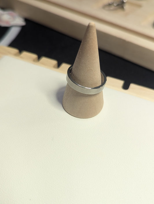 4mm Plain Stainless Steel Ring