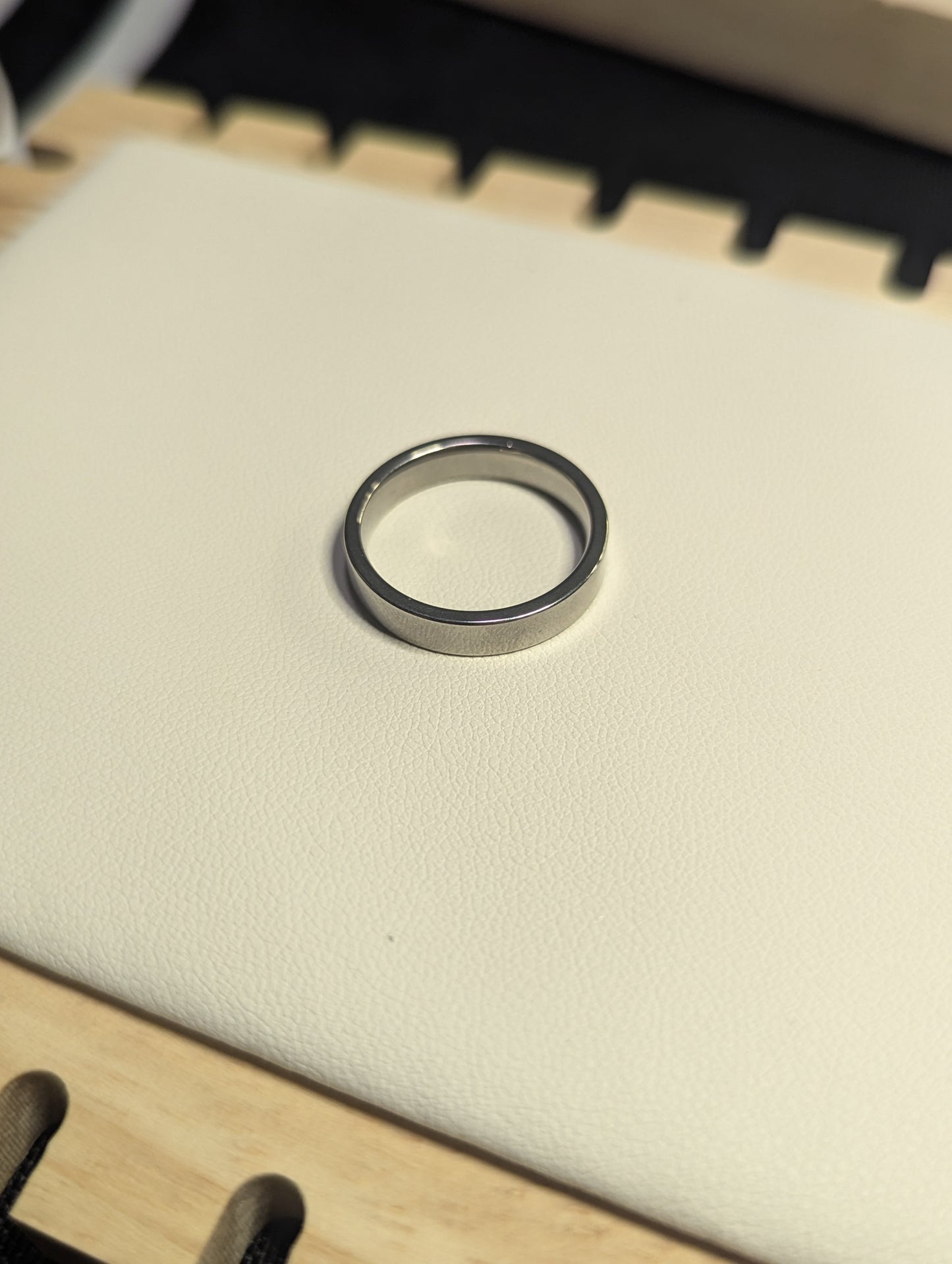 4mm Plain Stainless Steel Ring