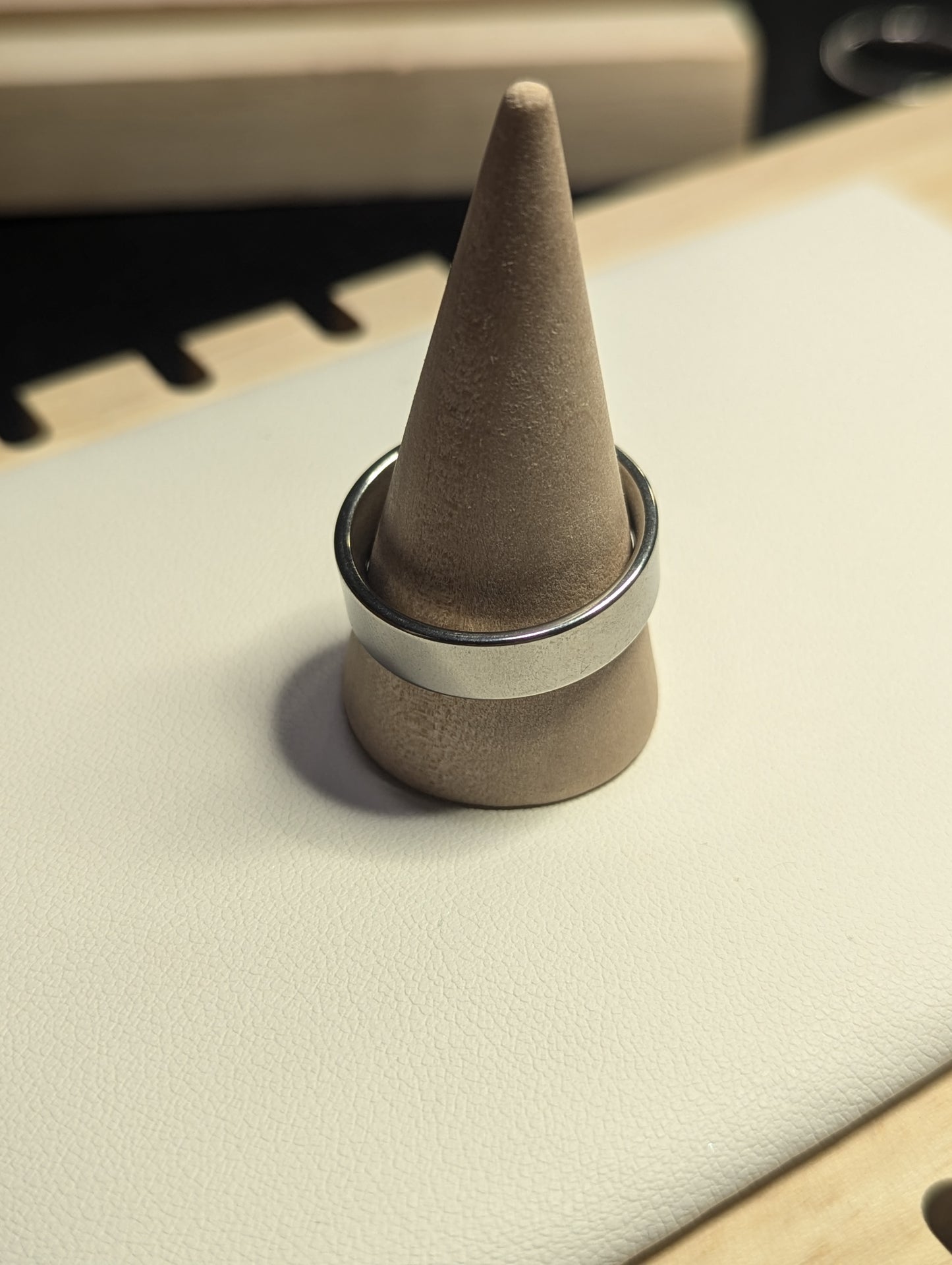 6mm Plain Stainless Unisex Ring