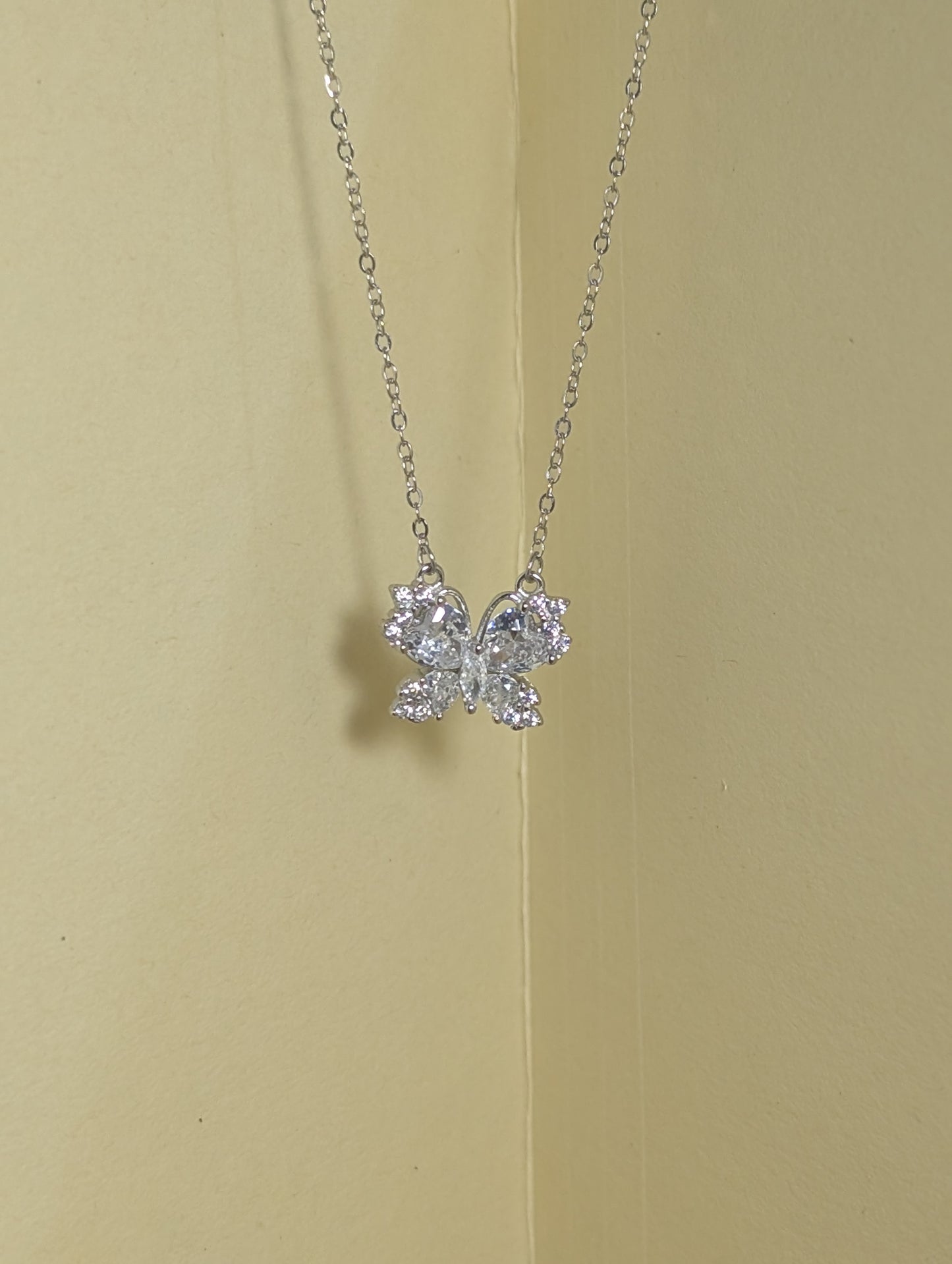 Ins style 🦋 S925 sterling silver necklace 🌙