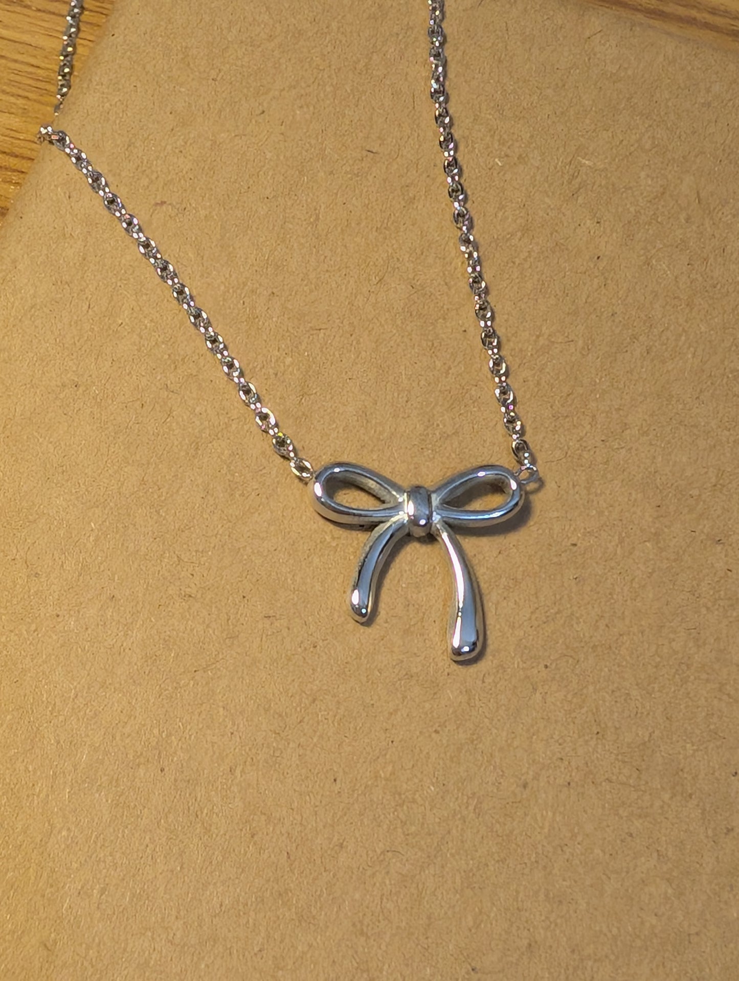 Bowtie 🎀 Stainless steel Necklace 💓