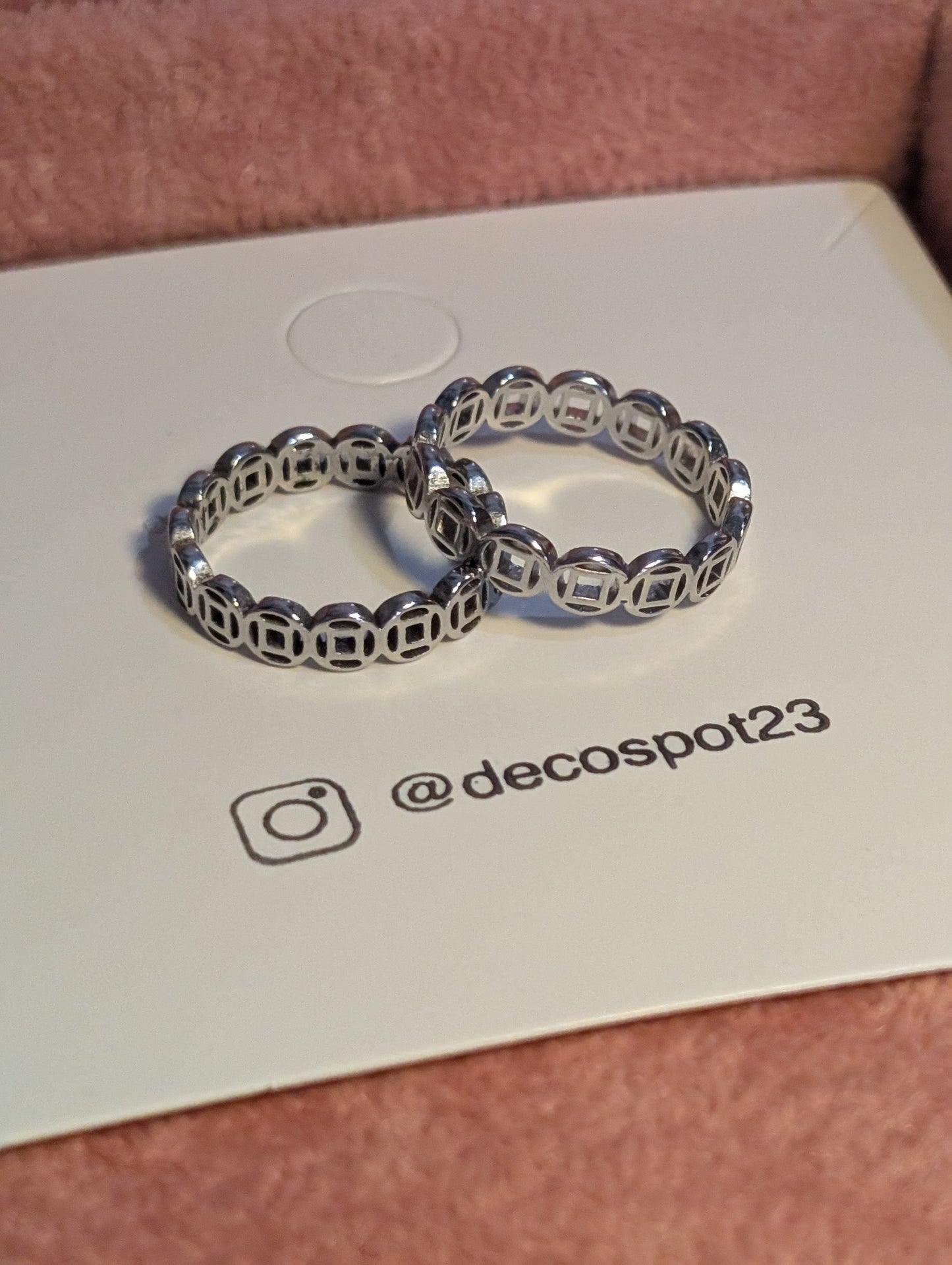 Coins 💰 Design Stainless Steel Ring