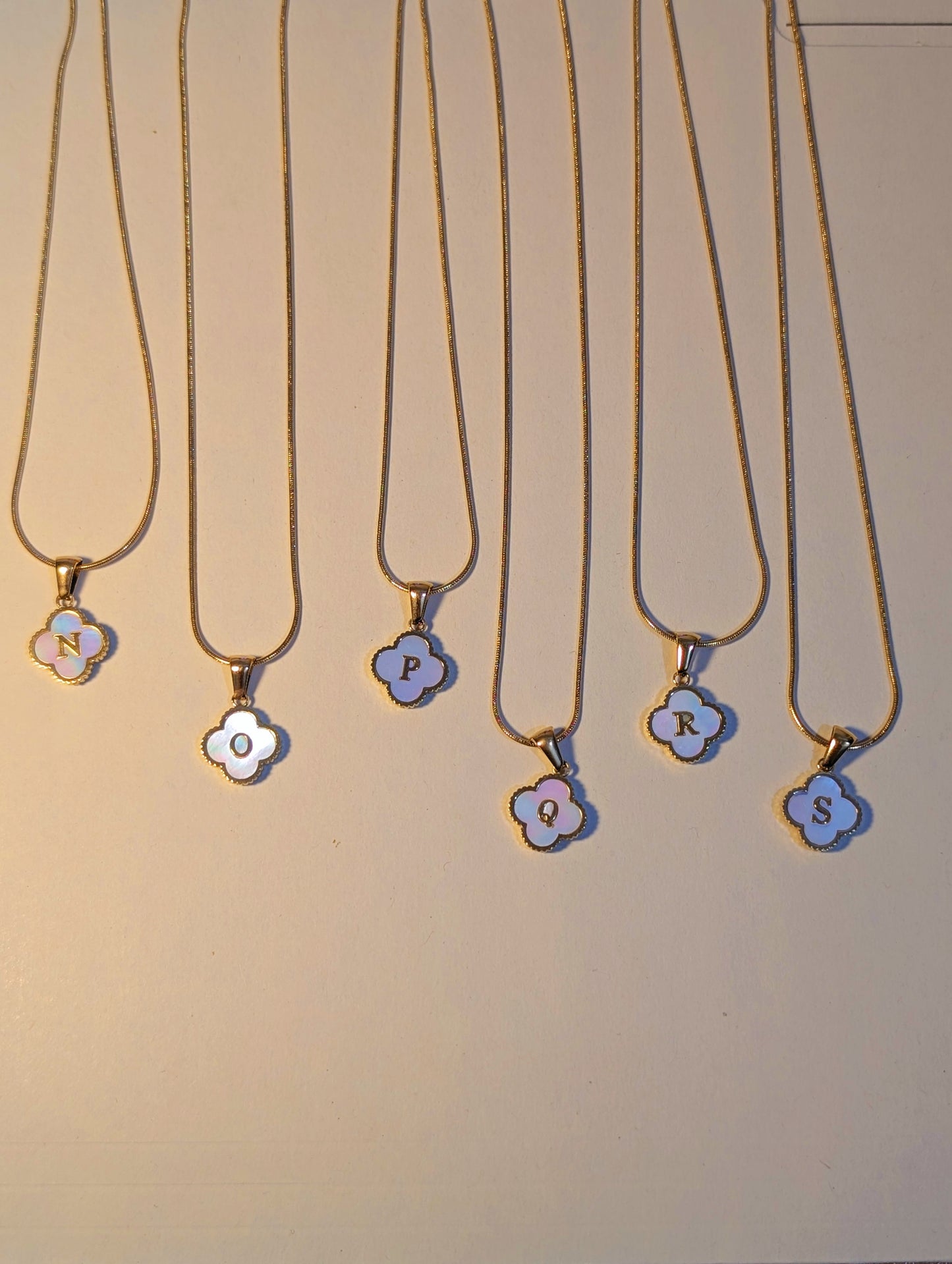 Double-Sided Stainless Steel Plated With 18k Gold Initial Necklace: A Classic and Natural Beauty | Two Necklace in 1 | Special and Unique |