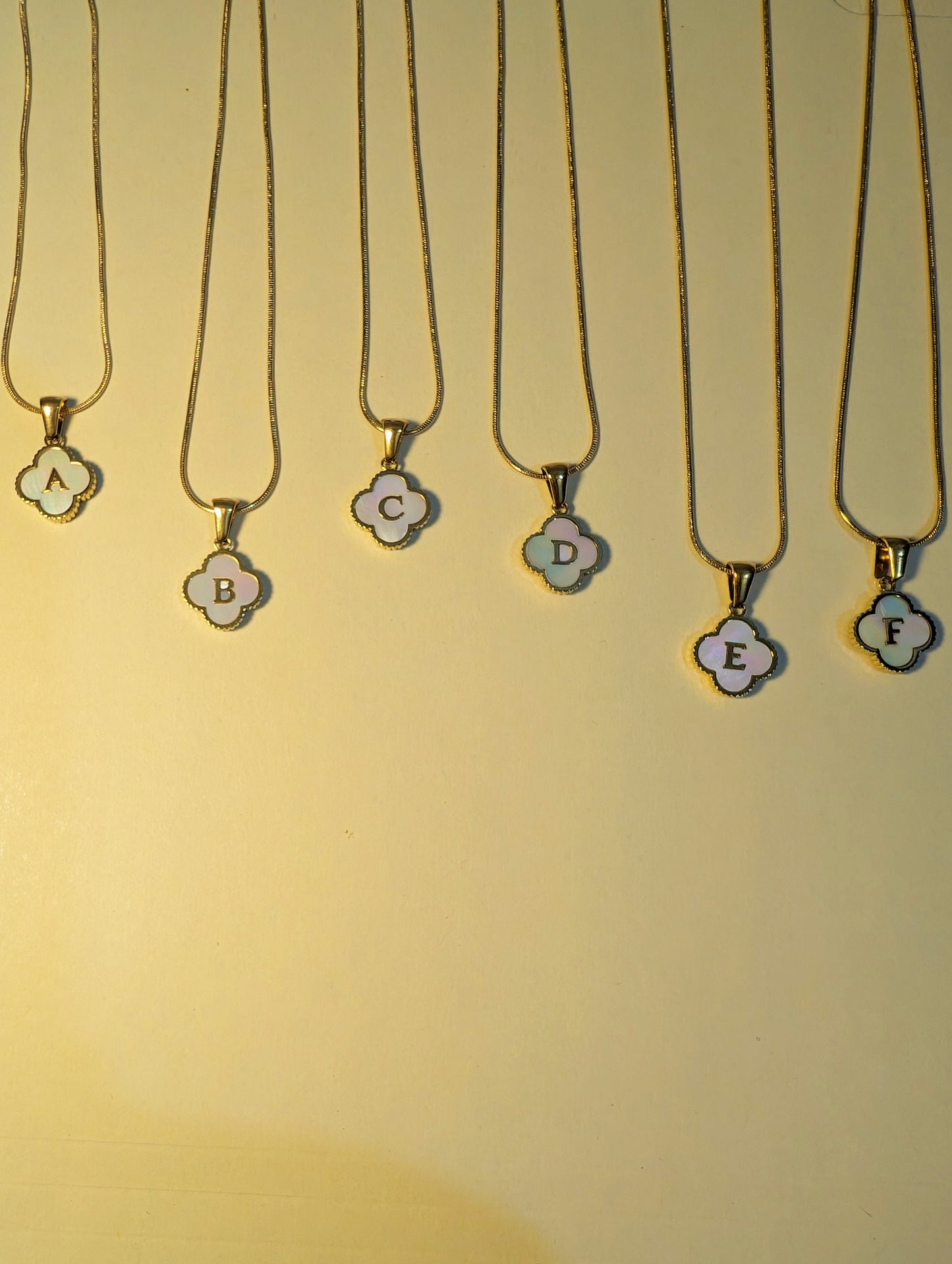 Double-Sided Stainless Steel Plated With 18k Gold Initial Necklace: A Classic and Natural Beauty | Two Necklace in 1 | Special and Unique |