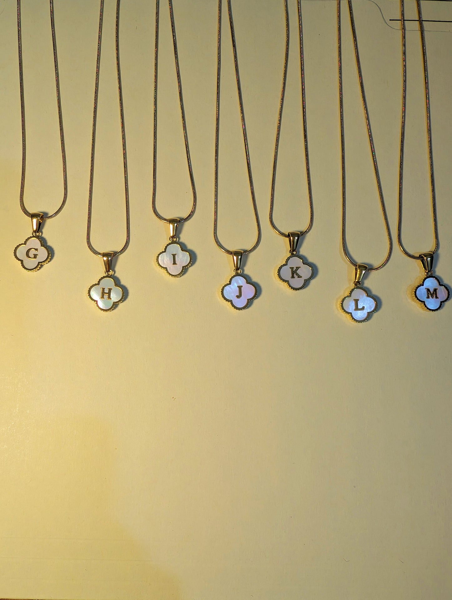 Double-Sided Stainless Steel Plated With 18k Gold Initial Necklace: A Classic and Natural Beauty | Two Necklace in 1 | Special and Unique |