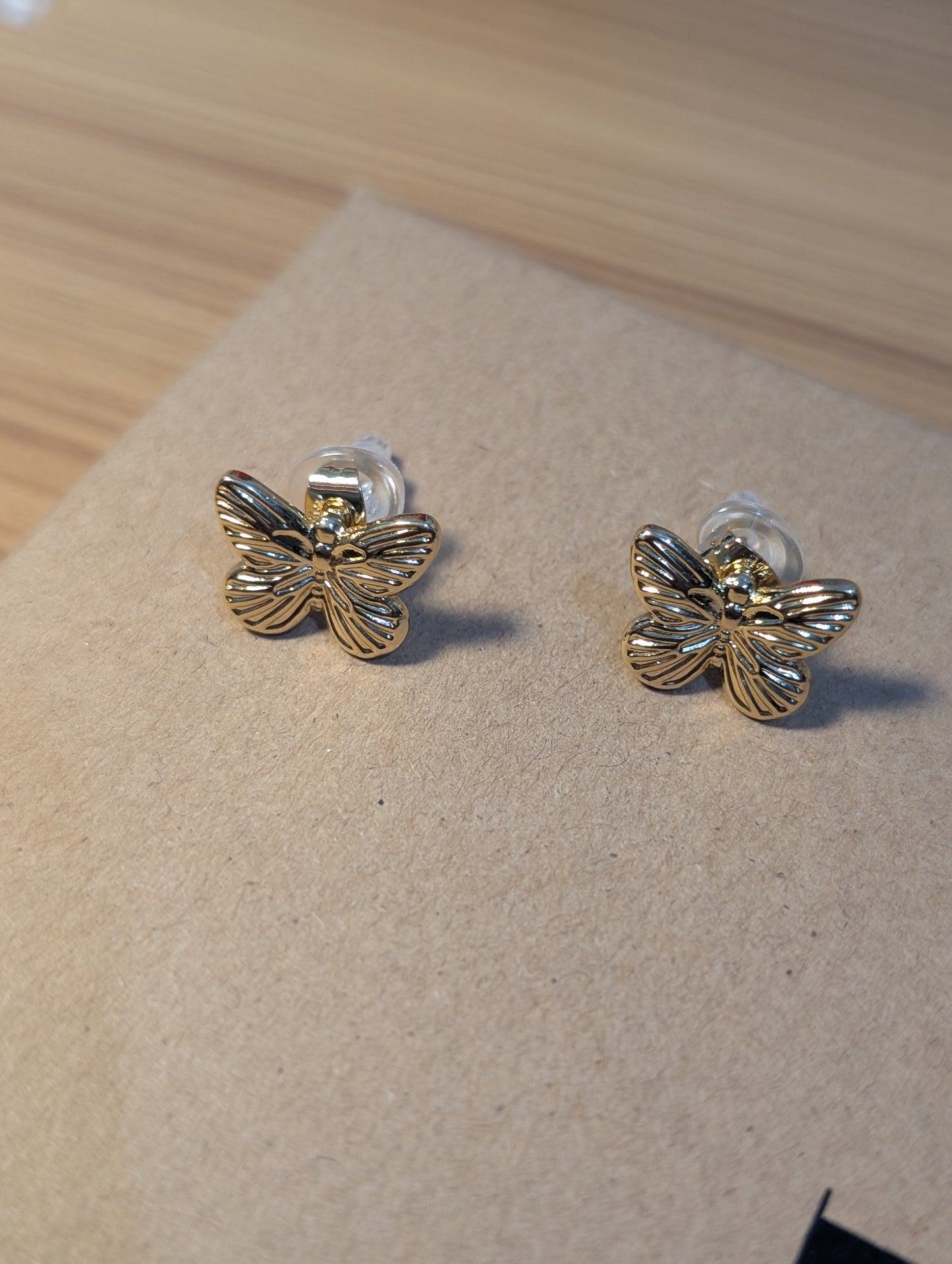 Butterfly 🦋 Stainless steel plated with 18k Gold Earrings
