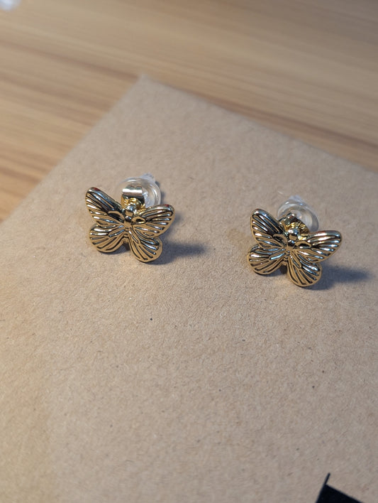 Butterfly 🦋 Stainless steel plated with 18k Gold Earrings
