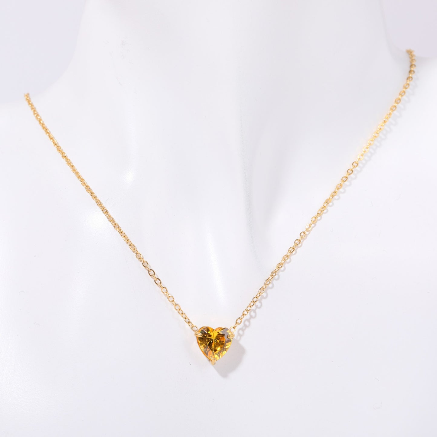 Heart Necklace in multiple colors options (the PERFECT 🎁)