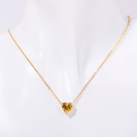 Heart Necklace in multiple colors options (the PERFECT 🎁)