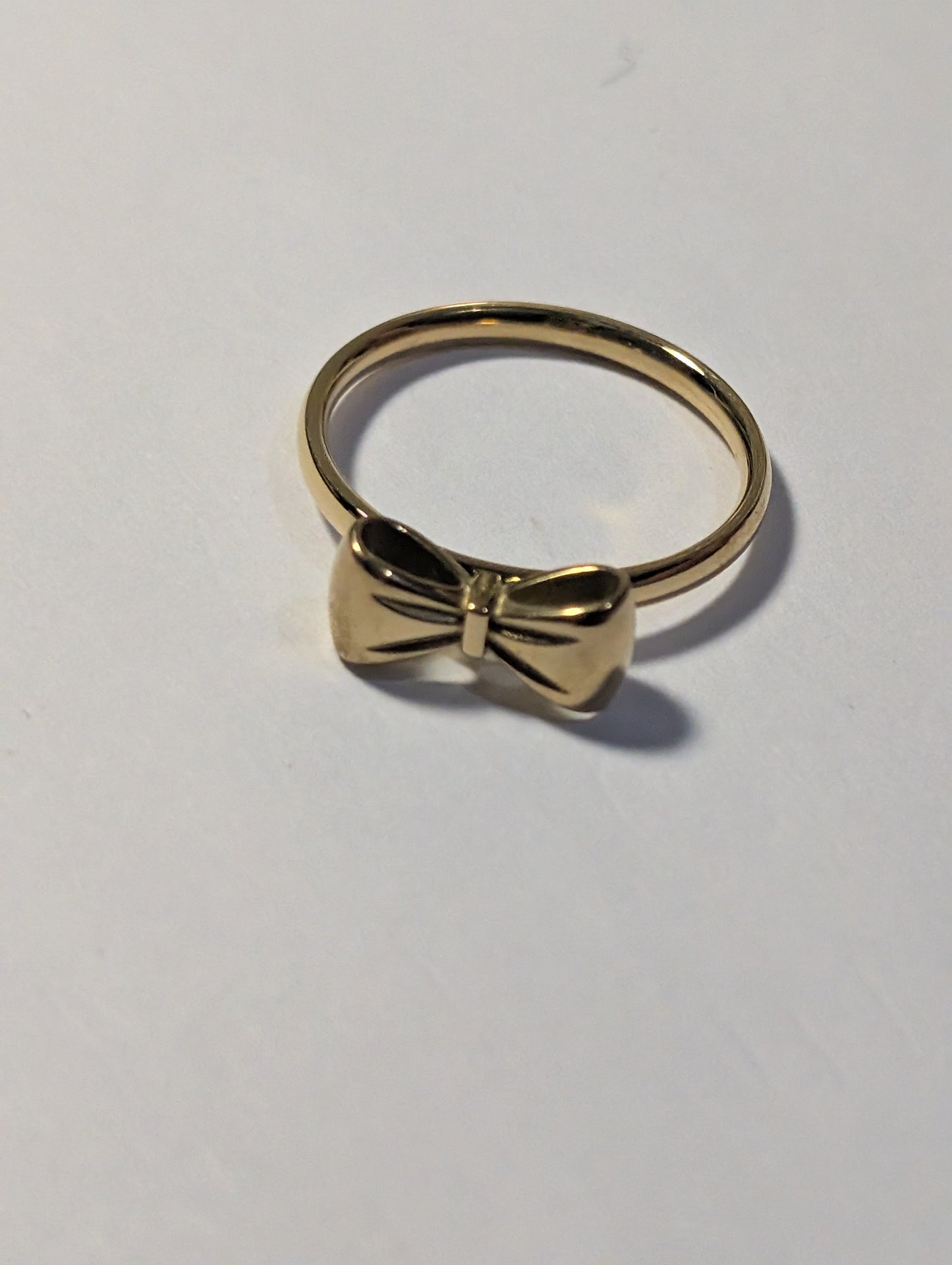 CUTE BOWTIE DESIGN 💝 STAINLESS STEEL PLATED WITH 18K GOLD